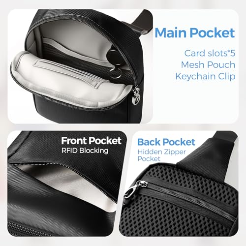 VADOO Anti-Theft Sling Bag