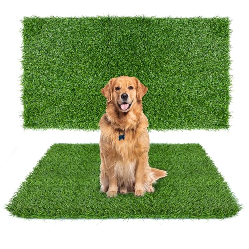 GLOBREEN Künstlicher Grasmatte für Hunde 45x32 Zoll