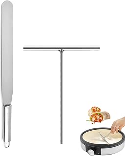 Set of 2 Crepe Distributors, Stainless Steel Crepe Maker Accessories, for Home, Kit…