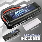 Gens Ace batterie NiMH 7,2 V 5000 mAh 6 éléments prise TMY photo 3