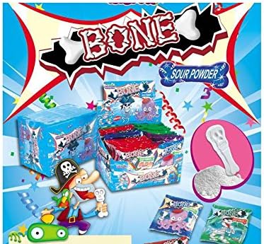 fantasy toys Fantasy-50421, bone sour powder, exhibitor with 48 units of pista pista pica with gluten-free candy