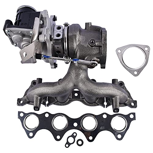 Image of 28231-2B760 Turbo Charger with Gasket Fits for 2016-2018 Tucson 1.6L Replace 282312B760
