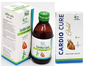 CURE HERBAL REMEDIES CARDIO CURE SYRUP AND TABLETS SUGAR FREE (500ML AND 60TABS)