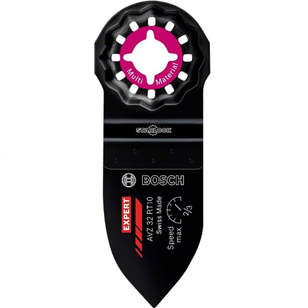 Bosch Expert Sanding Finger Fine AVZ 32 RT10 Sanding Plate for Multifunctional Tools 32 x 50 mm for Oscillating Multifunctional Tools