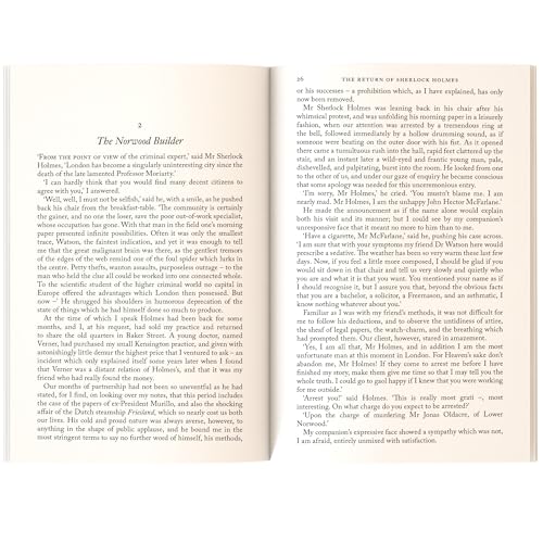 Image of The Return of Sherlock Holmes | Unabridged (256 pages) | Detective Fiction Novel for Readers of All Ages by Arthur Conan Doyle (Classic Novels)