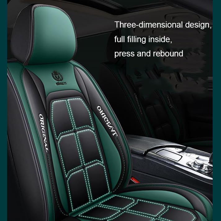 Auto-Sitzbezug Komplettset,für Mazda MX-5 MX5 Miata Roadster (Type ND NC NB NB-FL NA) 1989–2024 Auto-Schonbezüge die Vordersitze Rückbank Autositzbezüge Set Auto-Zubehör Innenraum,D