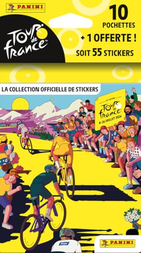 Panini Tour de France 2026 - Blister 10 buste + 1 sacchetto in omaggio