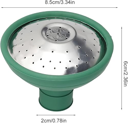 Miniatura 5 de Regadera universal para jardín, rociador de agua con cabeza de rosa, apto para todas las regaderas, boquilla de repuesto para boquilla de riego de