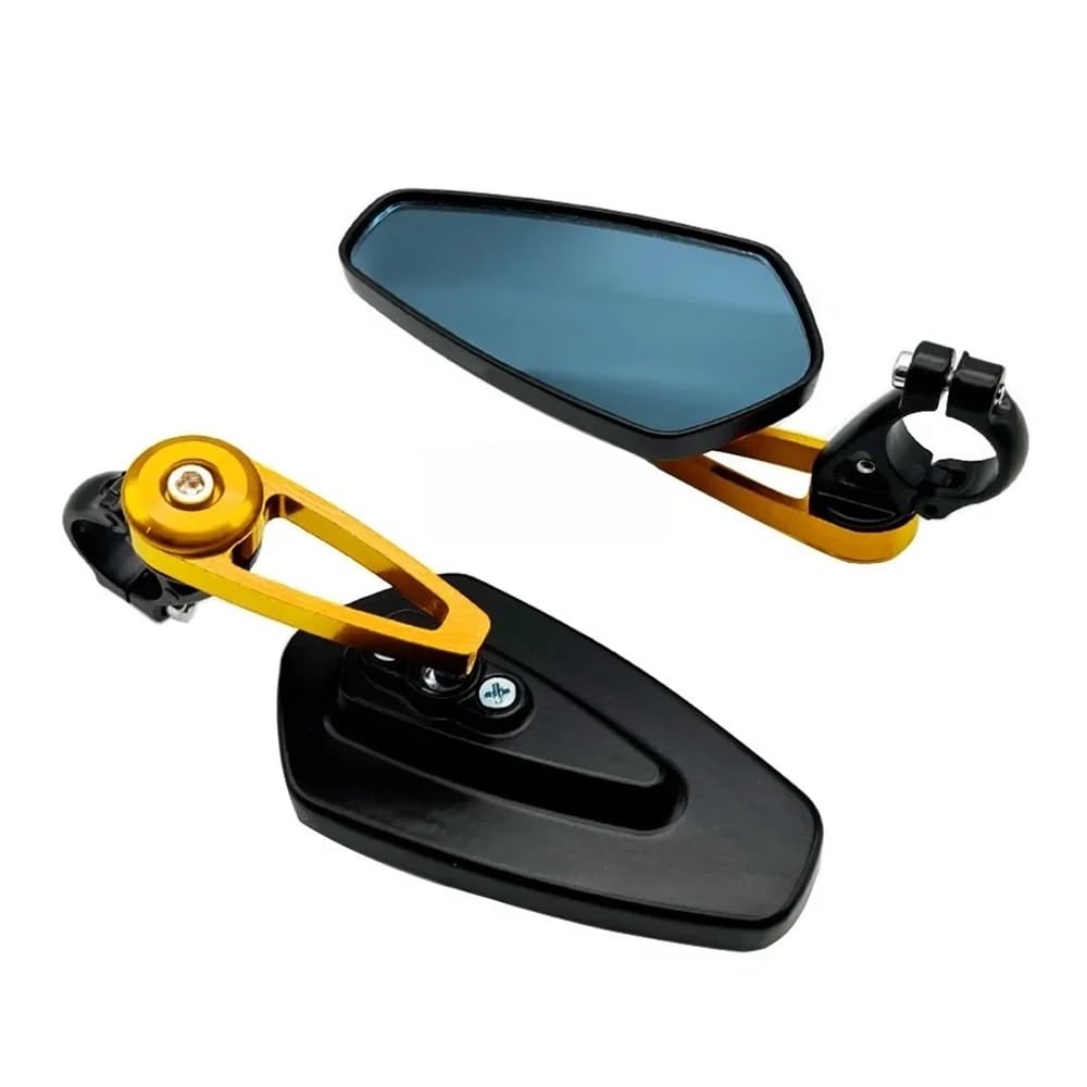 Espejos Retrovisores CNC Motocicleta De 7/8" Y 22 Mm, De Vidrio Transparente Universal Manillar De Manillar Scooter, Accesorios Espejos Retrovisores Retrovisor moto | []