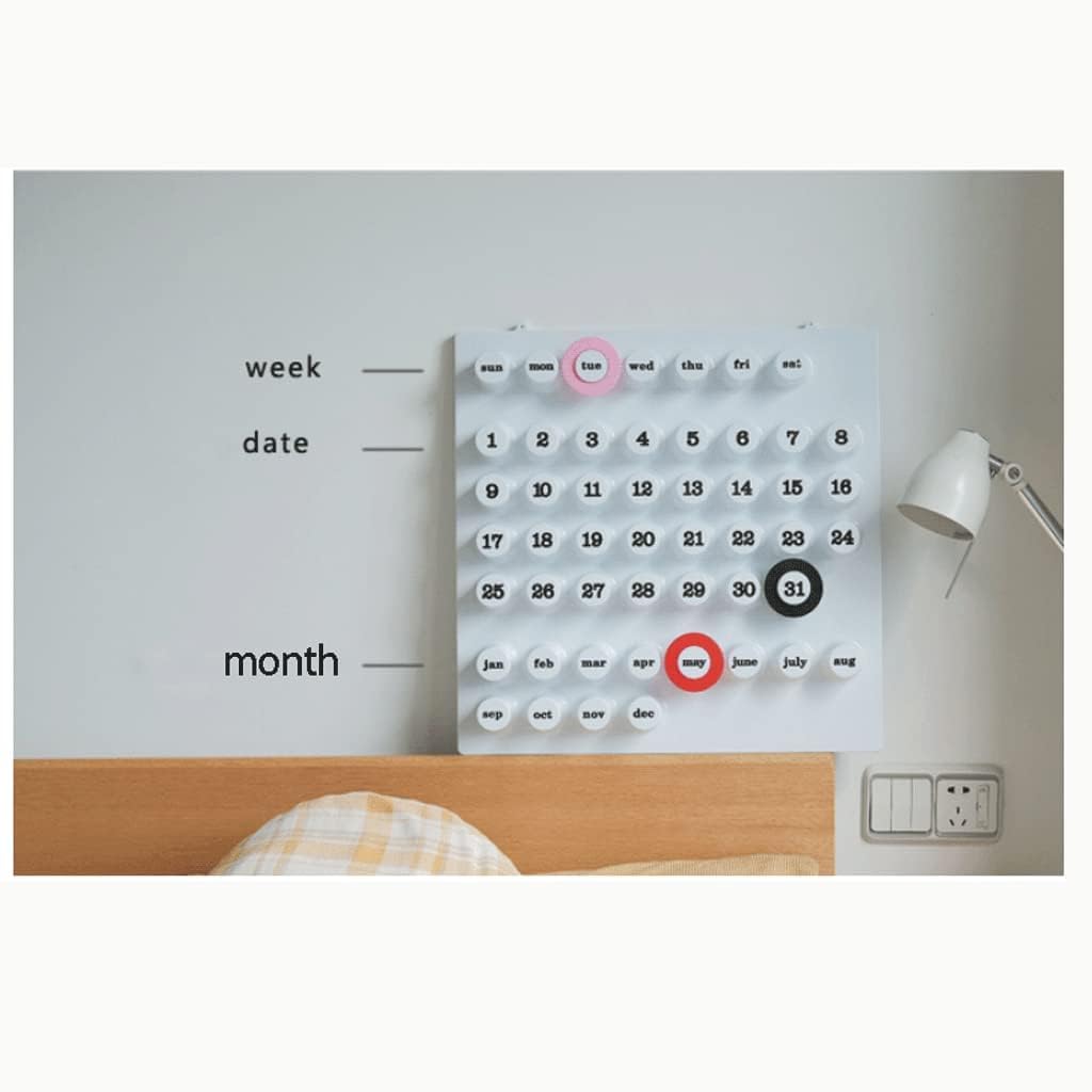 Amazon | 万年カレンダー シンプル 卓上カレンダー デスクトップ