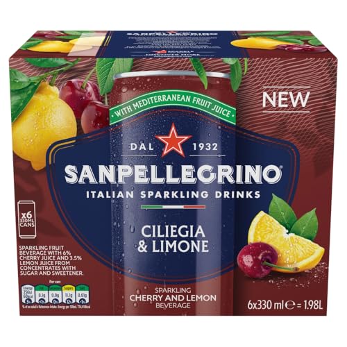 San Pellegrino Cherry & Lemon 6 x 330ml