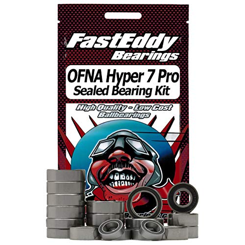 FastEddy Bearings Compatible with OFNA Hyper 7 Pro Sealed Bearing Kit