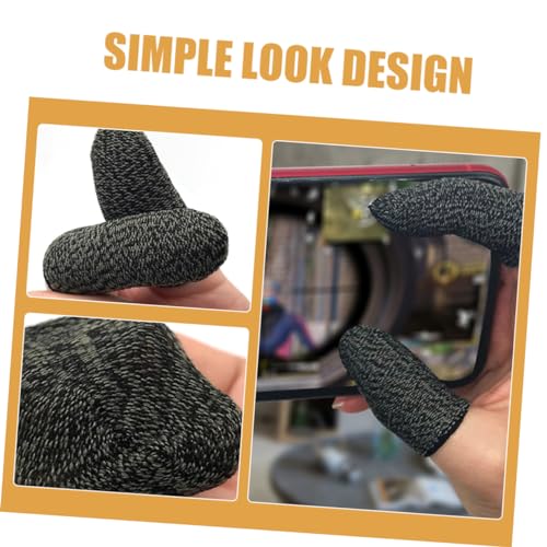 OSALADI 10 Pcs Jogo Conjunto De Dedo Mangas De Dedo Para Jogos Antiderrapantes Capas De Dedo Para Jo