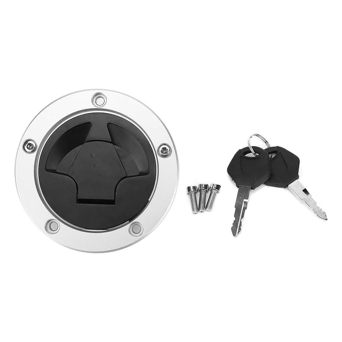 Bouchon de réservoir de moto verrouillable – Compatible avec les modèles ER400/650, ZX6R, ZX636, Z750/800