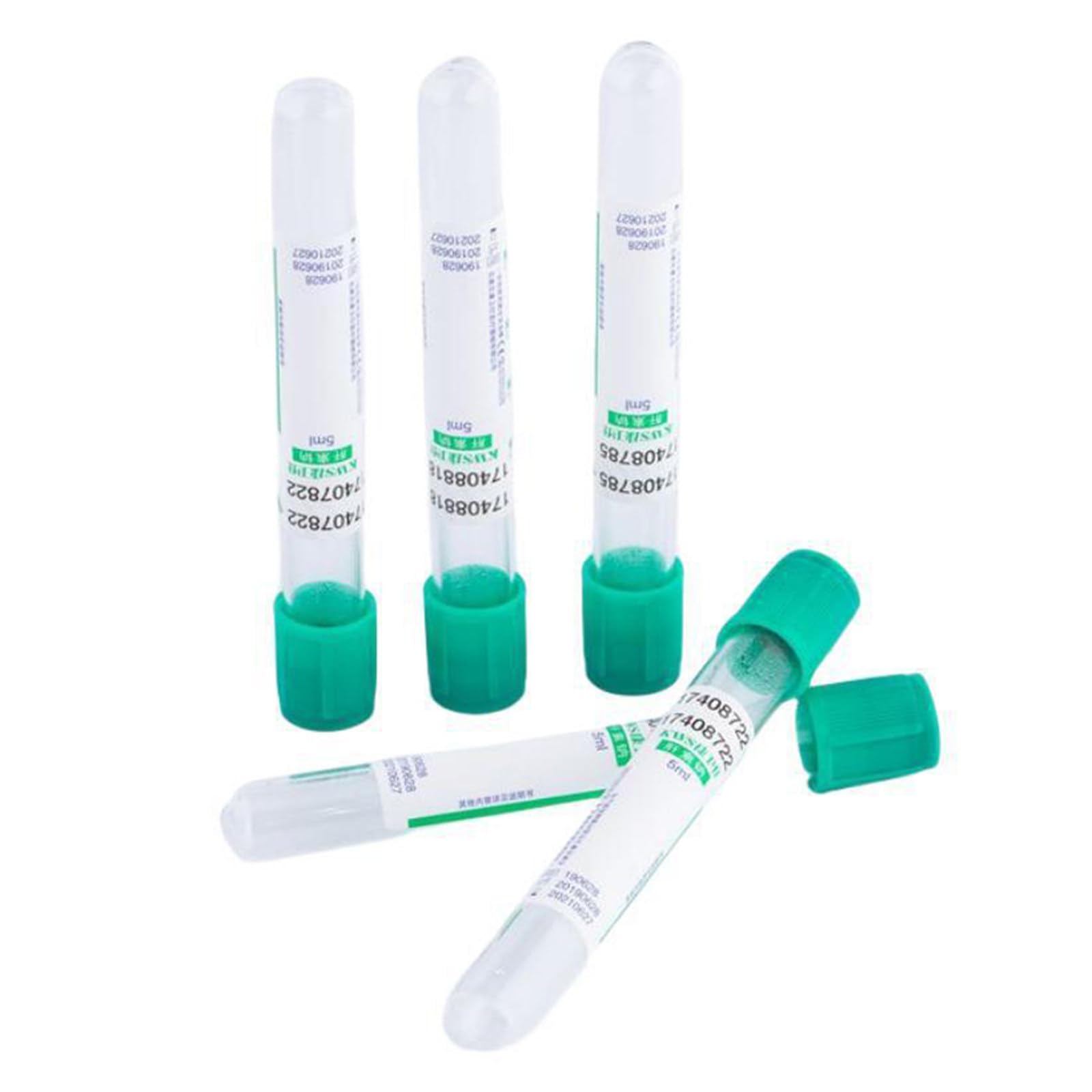 Blutentnahmeröhrchen, Einweg-Heparin-Antikoagulans für Laborprobenentnahme, ideal für medizinische Tests und Diagnostik