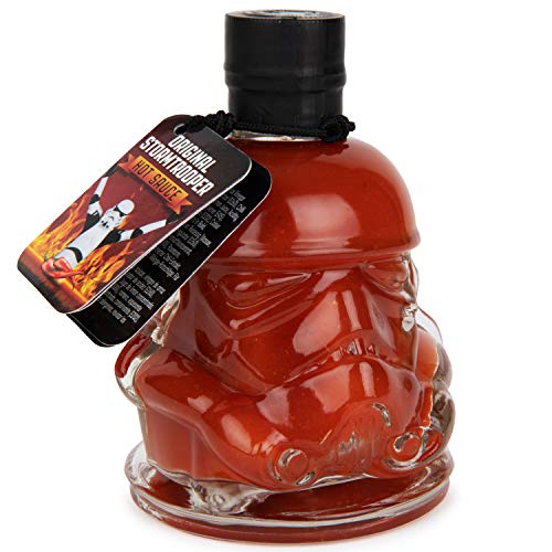 Modern Gourmet Foods - Original Stormtrooper Scharfe Sauce - El Diablo Hot Sauce Geschenk in Sturmtruppler-Glas