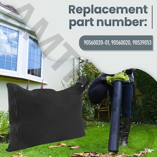 AMTHKNO 90560020-01 Leaf Blower Shoulder Bag Compatible with Black & Decker Blower/Vac BV3600 BV3800 BV5600 BV6000 BV6600 LH4500, Replace 90560020 90539053