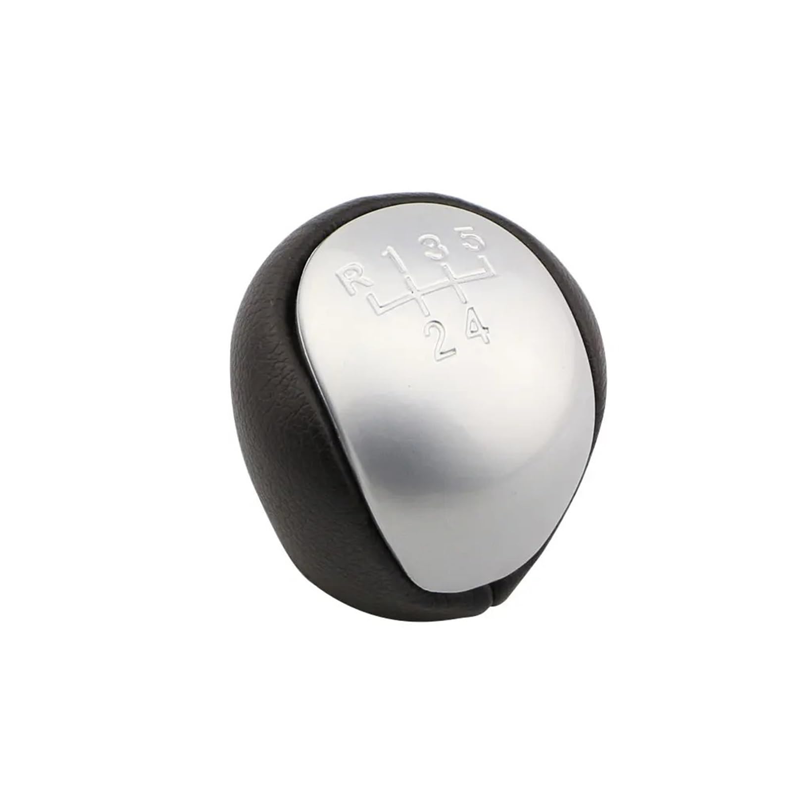 DWTNMEX Gear Shift Knob for Hyundai for Elantra for I30 for Kia for Forte for Soul 5 Speed Manual MT Gear Shift Knob Shifter Lever Pen Head(Sliver)