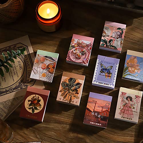 PUDIS 200枚 シール フレークシール コラージュ 素材 和紙ステッカー 海外 風景 大容量 ステッカー 可愛い ins おしゃれ ノートの美化 ミニシール アルバム DIY 手帳の飾り