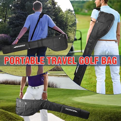 EagleGlo Golf Bag review - Foldable Travel Carry Bag for 8-10 Clubs Image 8