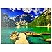 Il Lago Di Braies Con I Suoi Fantastici Colori Nel Cuore Delle Dolomiti Italiane - Premium 200 Pezzi Puzzle - MyPuzzle Collezione speciale di Puzzle Galaxy