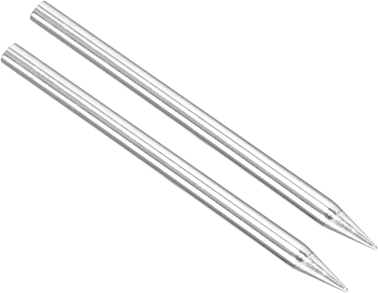 Soldering Iron Tips, 3.4x67mm 30W, Solder Tips Fine Soldering Gun Replacement Solder Welding - (Applications: for Soldering Irons Soldering Station), 2 Pieces