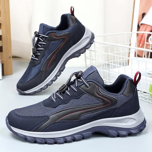 Chaussures de sport pour couples légères et baskets de marche bout large d'été - 7