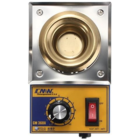 MASUNN Cm360A 100W 200-480 Grad Lötkolbenlöten Entlöten Edelstahlplatte Cover