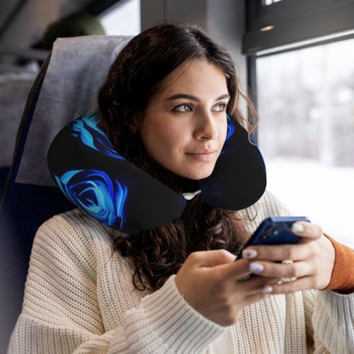Almohada de Viaje de Espuma con Memoria Negro miniatura 6