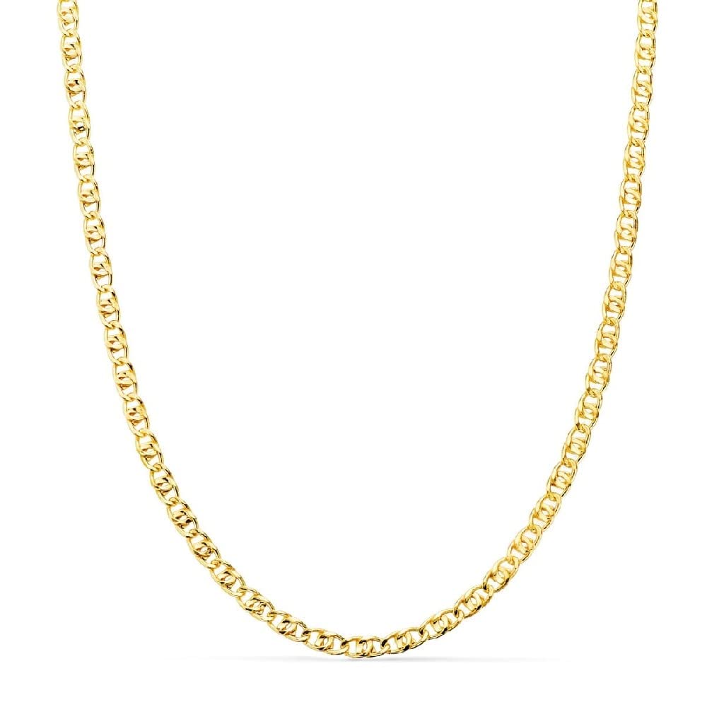 Inmaculada Romero IR Cadena Oro 18k Unisex 50cm. Ancla Hueca 3mm.