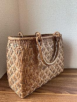 【亀甲編み】山葡萄 籠バッグ 楽天市場】山葡萄かごバッグ 山葡萄 籠バッグ 亀甲編み 内布あり