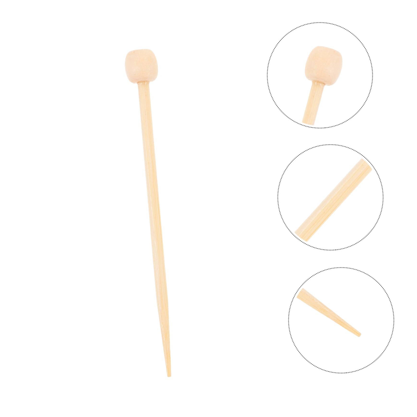 VILLCASE 100piezas De Ganchillo Ergonómicas Para Tejer Kit De Mini De Tejer Para Manualidades De Croché Para Suéter y Accesorios De Hilo