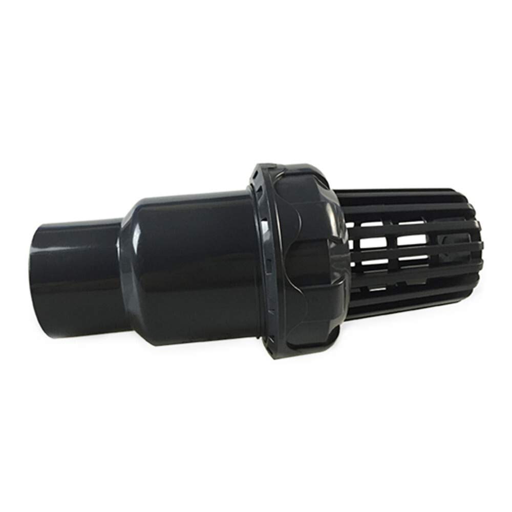 HDPHCRIUN Check Valves UPVC Bottom Valve PVC Plastic Flower Basket Intake DN15 DN20 DN25 DN32(DN40)