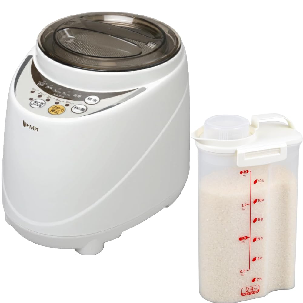 【ほぼ新品】エムケー精工 家庭用精米機 新鮮風味づき SM-500W 家庭用精米機 新鮮風味づき SM-500W エムケー精工 精米機 240×310