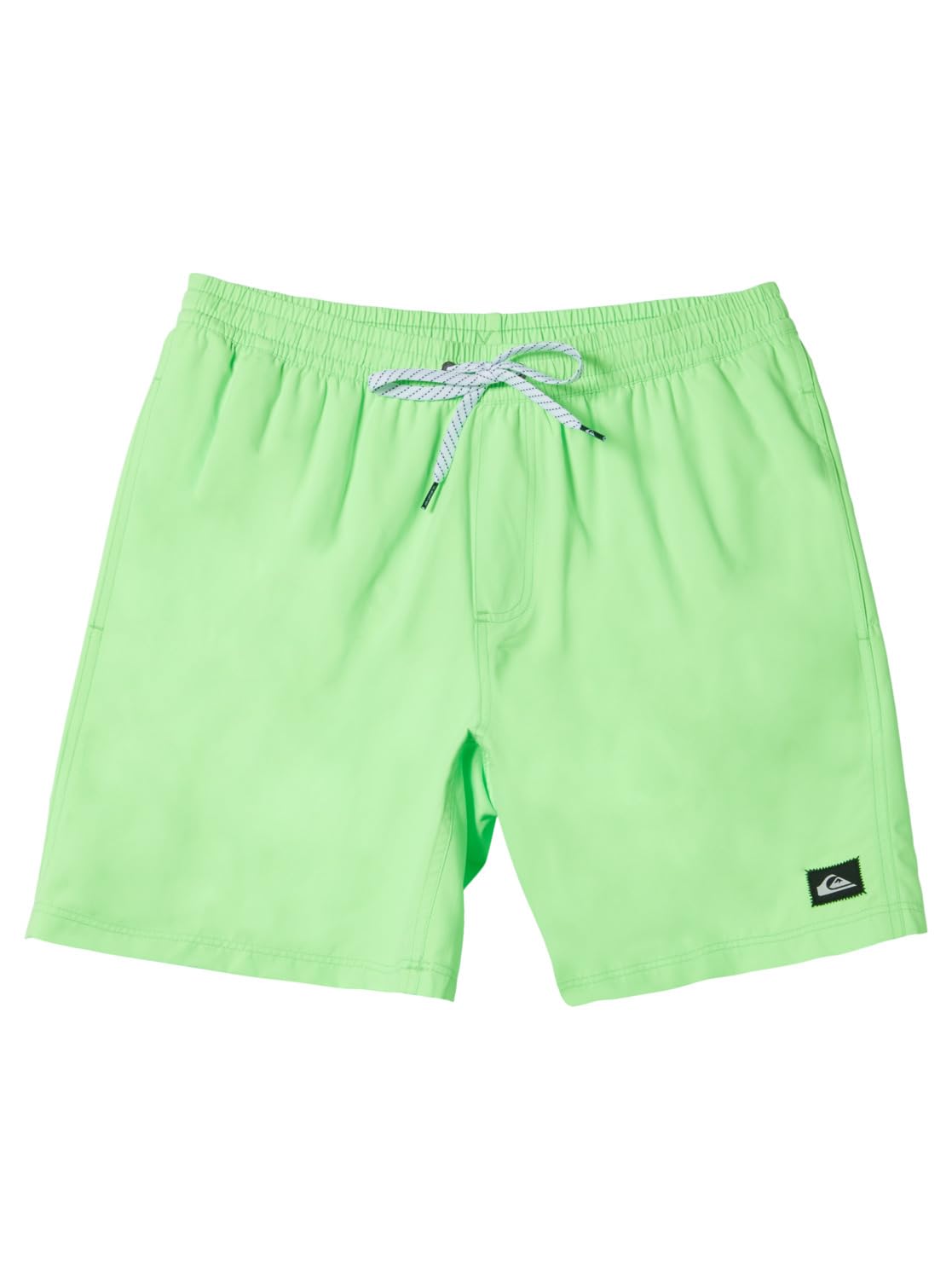 Quiksilver Boys Everyday Solid Volley 15 Swimsuit, Green, M EU