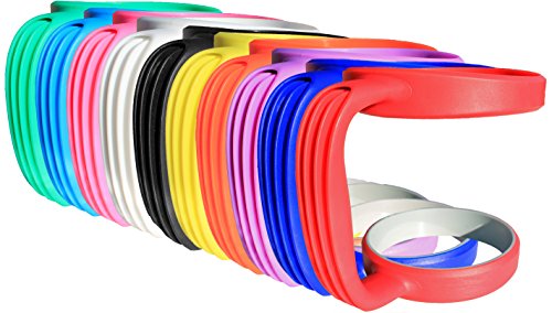 Grip-It YETI Tumbler Cup Handle for 30oz Rambler - Lightweight, Spill Proof Grip For RTIC(Older Version) Stainless Steel Tumblers, SIC & Travel Water Coffee Mugs or Flask (30oz, Strawberry Red)