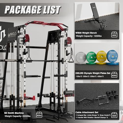 Mikolo M4 Home Gym Setup