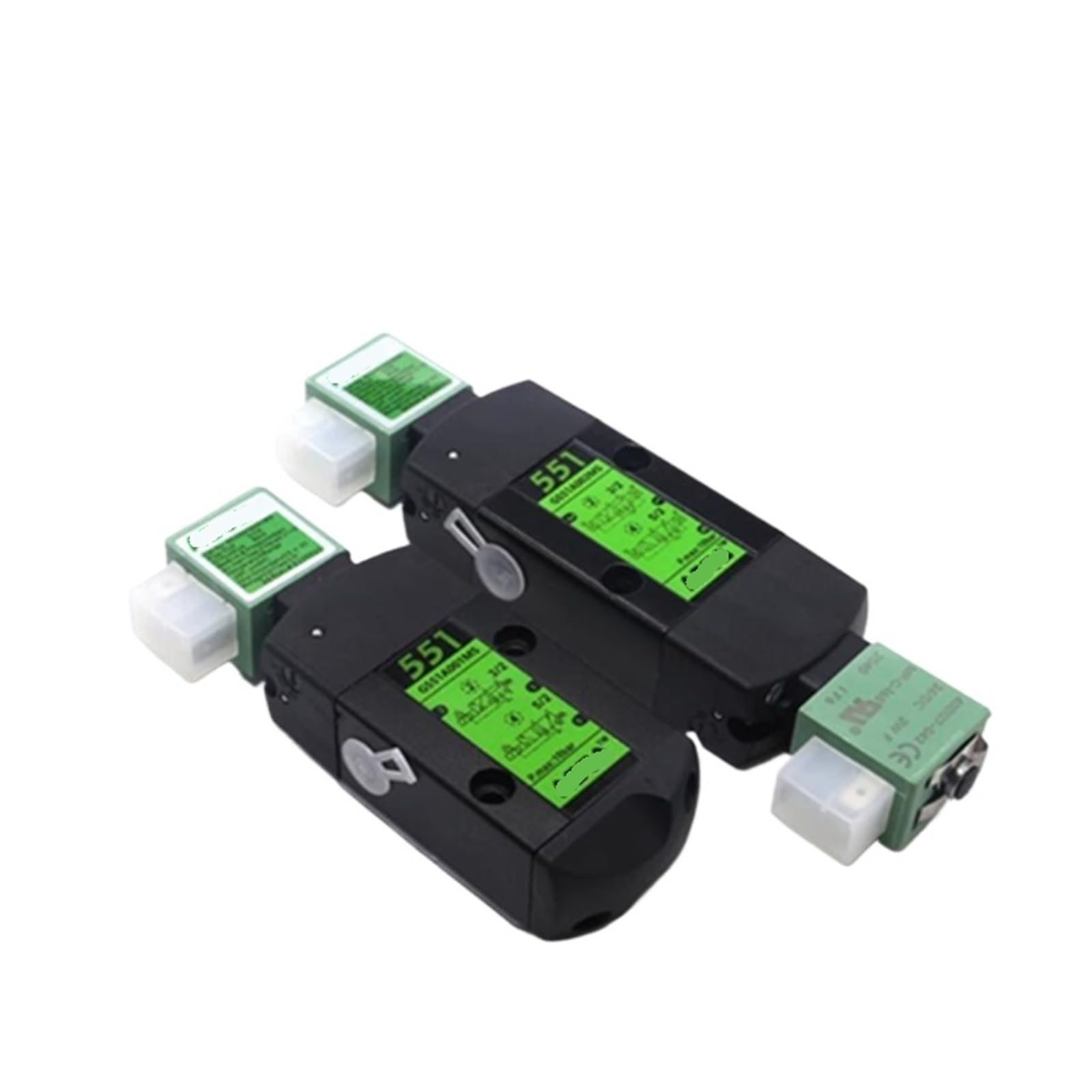 Huuoqiwy Scg551a017ms 1Pcs Solenoid Valve 551 Scg551a001ms Scg551a002ms Scg551a018ms Efg551a001ms Efg551a002ms Efg551a017m Dc24v(Scg551a017ms)