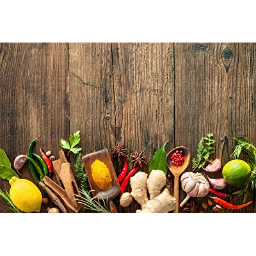 Tableau d'épices et herbes pour une décoration de cuisine moderne et chaleureuse