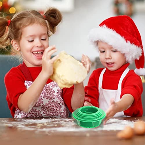 Yumkt 5 Pcs Sandwich Cutter Sealer Cookie Bread Pancake Maker, Mold Sandwich Press Luchable Box Accessories Sandwich Decruster Sandwich For Gifts Sandwich Cutter For Kids(Green) #TOP5