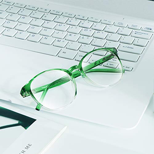 Image of VisionGlobal 6 Pairs Blue Light Blocking Glasses /Reading Glasses for Women /Men, Fashion Eyewear Frame