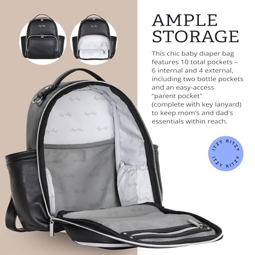 Sac à langer Itzy Ritzy Mini Plus sac à dos bébé fille compact