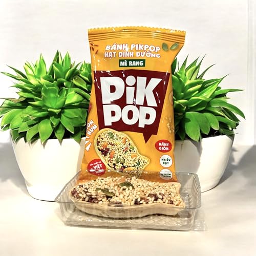 Image of 1 Pack - Roasted Sesame Mixed Nuts - Hat Dinh Duong Me Rang - 2 Oz per Box