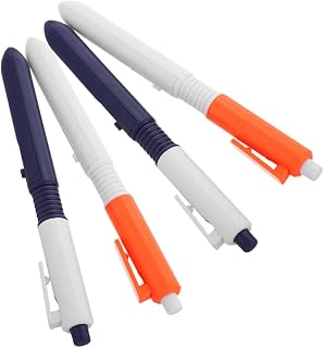Toyvian 4pcs Creative Prank Water Spray Pens Funny Ballpoint Pen for Office School Class Squirting Toys Prank Supplies Prank Retractable Pens