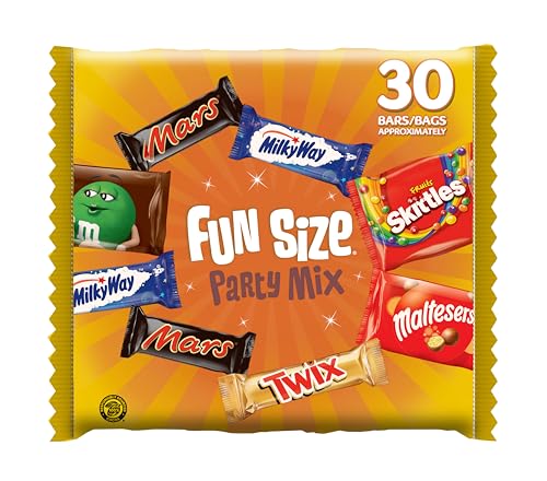 Mixed Sweets & Chocolate Multipack 540g 30 Mini Snack Variety Bulk Sweet Bag with Twix M&Ms & Skittles The Ideal Chocolate Bulk Bag for Office Treats Picnics Festivals Party Bags & Snacks