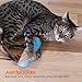 Catstages Loaf Kicker Toy with Catnip and Dental Mesh, Bread Shape, Plush and Ribbon Cat Toy for Kicking, Tossing, and Teeth Cleaning, Tan