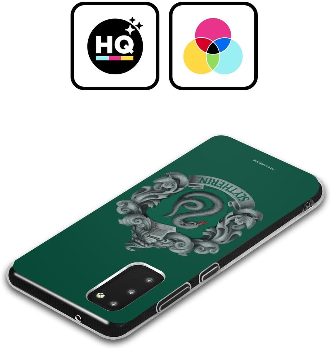Head Case Designs Officially Licensed Harry Potter Slytherin Crest Chamber of Secrets I Gel Case [Military Grade Protection] Compatible with Samsung Galaxy S24 Ultra 5G and Compatible with MagSafe