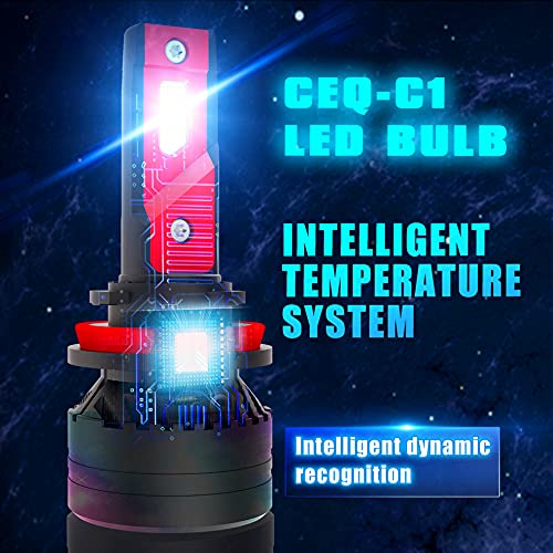 Car-Eyeq 12000 Lumens Hb1 9004 Led Headlights Conversion Kits Bulbs Replacement, 6000K Xenon White Dual High/Low Beam #TOP6