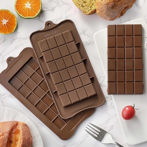 Image of MoldBerry Silicone Chocolate Mould Combo of 3 | Valentine I Love You Bar Tray + Kunafa Bar Mould + 55 Cavity Mini Heart Mold | Flexible Non-Stick Baking & Candy Making Tray