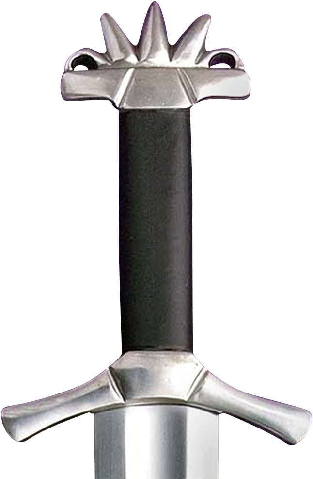 Swedish Viking Sword - Steel Blade Leather Wrapped Wooden Grip with Scabbard Included.